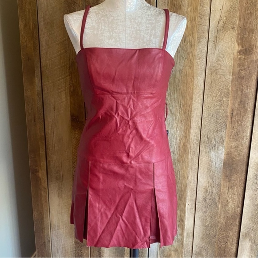 Free People Red Mini Dress